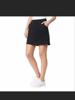 32 Degrees Black Women's Casual Skort - Classic Everyday Style